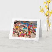 "Flamingo's!" voor de Kaart van de Nota! (Gele Bloem)