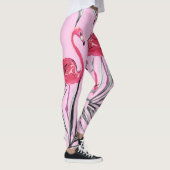 Flamingo's,  waterverf. leggings (Rechts)