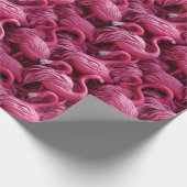Flamingos Wrapping Paper Cadeaupapier (Hoek)