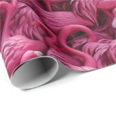 Flamingos Wrapping Paper Cadeaupapier (Rol Hoek)