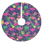 flamingo's, zomerelementen kerstboom rok (Voorkant)