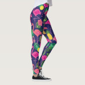 flamingo's, zomerelementen leggings (Rechts)