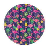  flamingo's, zomerelementen snijplank (Voorkant)