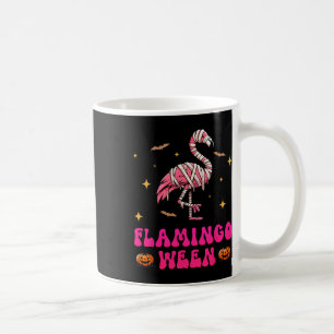 Flamingoween Flamingo Mummy Halloween Enge Kostuum Koffiemok