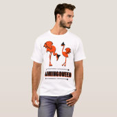 Flamingoween - Halloween T-shirt (Voorkant volledig)