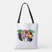 Flaming's love tote bag (Achterkant)