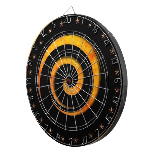 Flamingspiraal Dartbord (Voorkant Rechts)