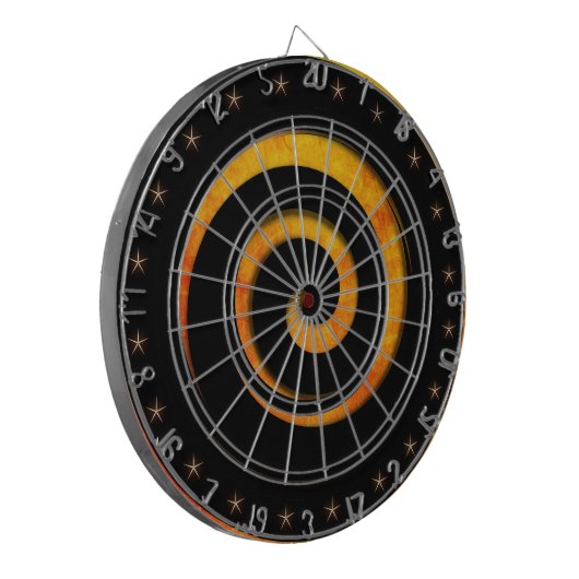 Flamingspiraal Dartbord (Voorkant Links)