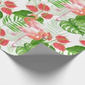 Flamingtuin Cadeaupapier (Hoek)