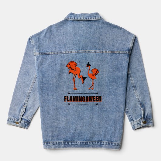 Flamingwood - Halloween Denim Jacket (Achterkant)