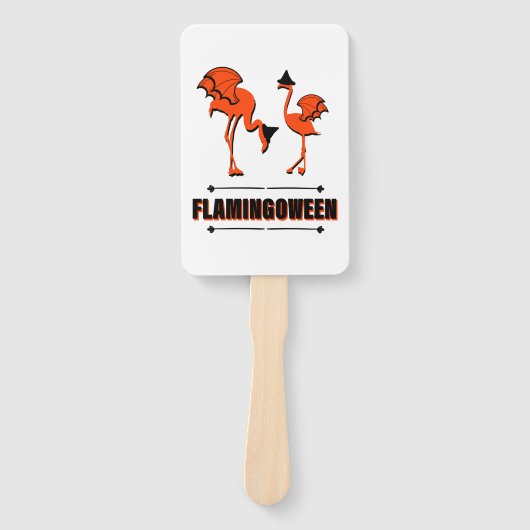 Flamingwood - Halloween Handwaaier (Voorkant)