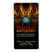 Flamiyana Artistry Geometric Art Label (Voorkant)