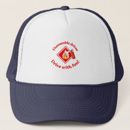 Flammable Driver Trucker Gift | Funny ADR Hazmat Pet