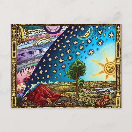 Flammarion Dome Briefkaart! Briefkaart (Voorkant)