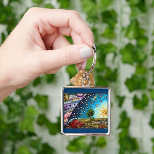 Flammarion Dome Ketting Sleutelhanger (Hand)