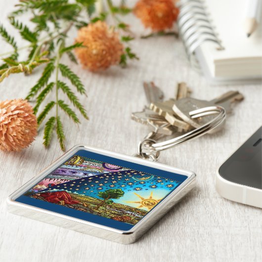 Flammarion Dome Ketting Sleutelhanger (Zijkant)