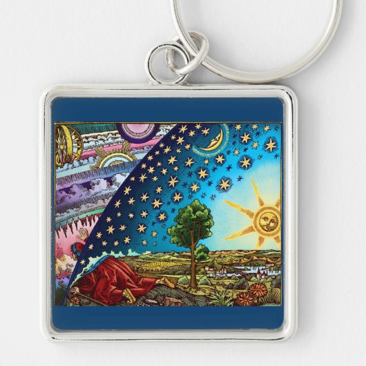 Flammarion Dome Ketting Sleutelhanger (Voorkant)