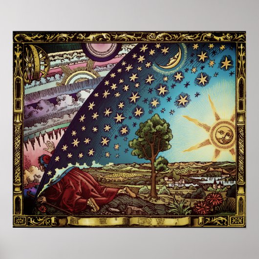 Flammarion Dome (Mistafstelling) Poster (Voorkant)