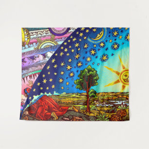 Flammarion Dome Tapestry Wandkleed