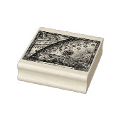 Flammarion Dome Woodcut Engraving Rubberstempel (Stempel)