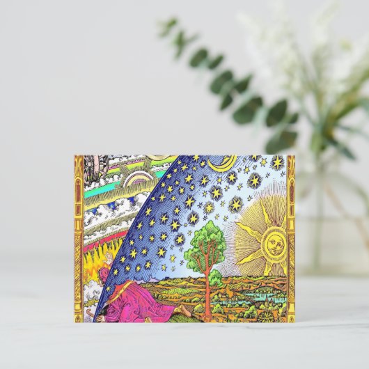 Flammarion Engraving Briefkaart (Staand voorkant)