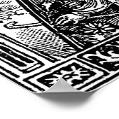 Flammarion Engraving the Sun and the Stars Poster (Hoek)