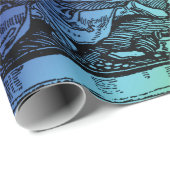 Flammarion Heaven and Earth Engraving Artwork Cadeaupapier (Rol Hoek)