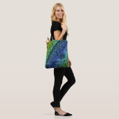 Flammarion Hemel en Aarde Gravure Kunstwerk Tote Bag (Op model)