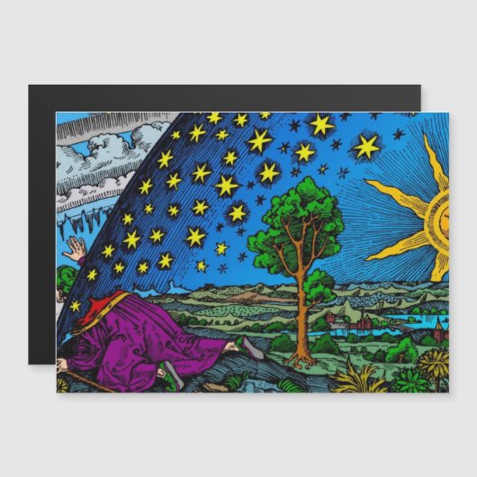 Flammarion Magnetische Kaart (Voorkant / Achterkant)