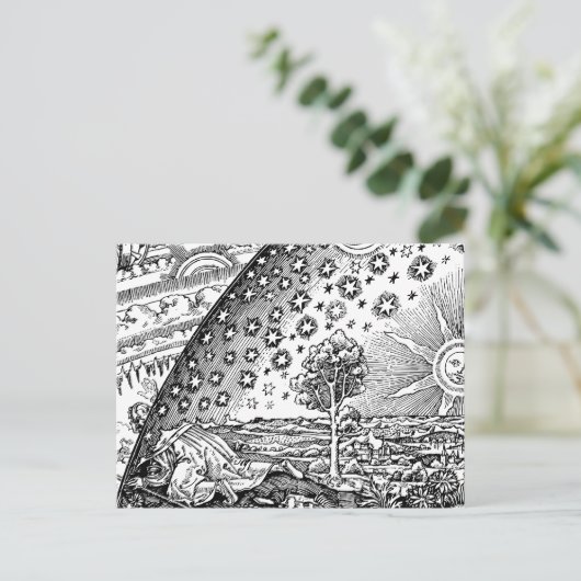 Flammarions Wanderer Briefkaart (Staand voorkant)