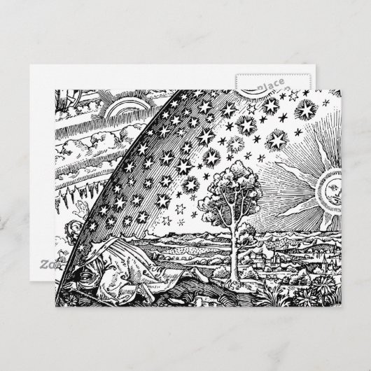 Flammarions Wanderer Briefkaart (Voorkant / Achterkant)