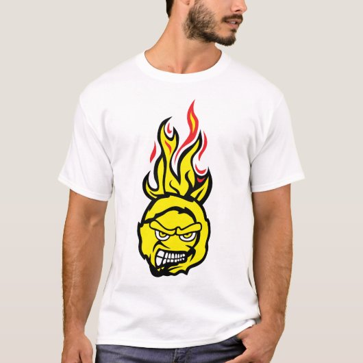 Flamme Tennis 13 fire feroce attack T-shirt (Voorkant)
