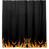 Flammen – Flamme – Flame – Flames – Feuer – Fire Douchegordijn (Voorkant)