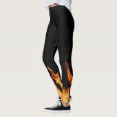 Flammen – Flamme – Flame – Flames – Feuer – Fire L Leggings (Links)