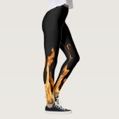 Flammen – Flamme – Flame – Flames – Feuer – Fire L Leggings (Rechts)