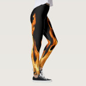 Flammen – Flamme – Flame – Flames – Feuer – Fire Leggings (Rechts)