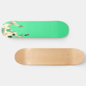 Flammen Flamme Flame Flames Feuer Fire  Persoonlijk Skateboard (Horizontaal)