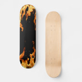 Flammen – Flamme – Flame – Flames – Feuer – Fire S Persoonlijk Skateboard (Voorkant)