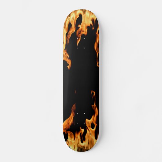 Flammen – Flamme – Flame – Flames – Feuer – Fire S Persoonlijk Skateboard (Voorkant)