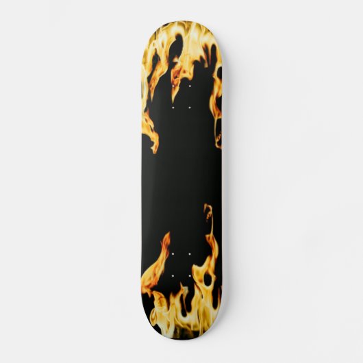Flammen – Flamme – Flame – Flames – Feuer – Fire S Persoonlijk Skateboard (Voorkant)