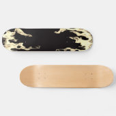 Flammen – Flamme – Flame – Flames – Feuer – Fire S Persoonlijk Skateboard (Horizontaal)