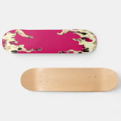 Flammen – Flamme – Flame – Flames – Feuer – Fire S Persoonlijk Skateboard (Horizontaal)