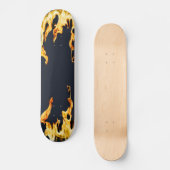 Flammen – Flamme – Flame – Flames – Feuer – Fire S Persoonlijk Skateboard (Voorkant)