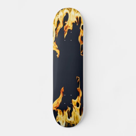 Flammen – Flamme – Flame – Flames – Feuer – Fire S Persoonlijk Skateboard (Voorkant)