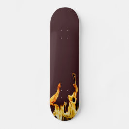 Flammen Flamme Flame Flames Feuer Fire S Skat Skat Persoonlijk Skateboard