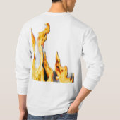Flammen – Flamme – Flame – Flames – Feuer – Fire T T-shirt (Achterkant)