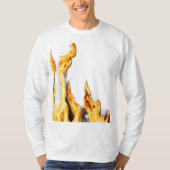 Flammen – Flamme – Flame – Flames – Feuer – Fire T T-shirt (Voorkant)
