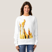 Flammen – Flamme – Flame – Flames – Feuer – Fire T Trui (Voorkant volledig)