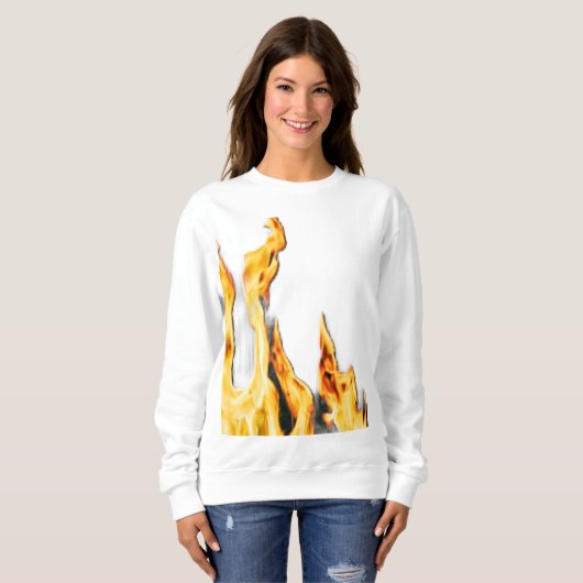 Flammen – Flamme – Flame – Flames – Feuer – Fire T Trui (Voorkant volledig)