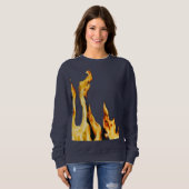 Flammen – Flamme – Flame – Flames – Feuer – Fire T Trui (Voorkant volledig)